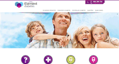 Desktop Screenshot of elementdiabetes.com