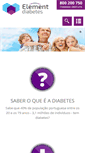 Mobile Screenshot of elementdiabetes.com